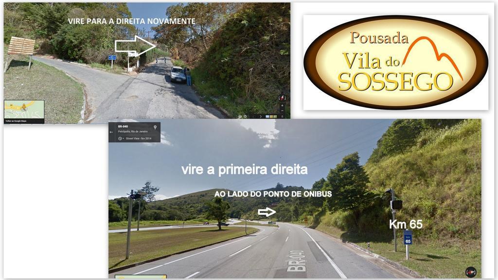 Pousada Vila Do Sossego เปโตรโปลิส ภายนอก รูปภาพ